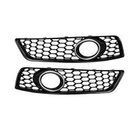 X AUTOHAUX Pair P0807682J Front Right/Left Fog Light Grille Cover for Audi A3