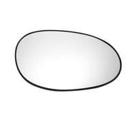 X AUTOHAUX Right Side Door Wing Mirror Glass Replacement Convex Non-heated for Smart FORTWO for Smart ROADSTER 2003-2007 0002440V001000000