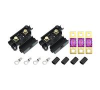 X AUTOHAUX Set 150A Fuse Kit 2 x ANS Holder 3 x 150 AMP Fuses Dual Battery