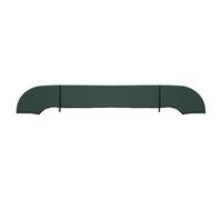 X AUTOHAUX Square Frame Bimini Top Storage Boot Cover with 2 Fixed Straps Boat Bimini Storage Bag Sun Resist 91"-96" W for 3 Bow 4 Bow Hunter Green 1 Set