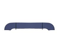 X AUTOHAUX Square Frame Bimini Top Storage Boot Cover with 2 Fixed Straps Waterproof Boat Bimini Storage Bag 600D Polyester Sun Resist 97"-103" W Universal for 3 Bow 4 Bow Navy Blue 1 Set