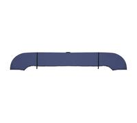X AUTOHAUX Square Frame Bimini Top Storage Boot Cover with Stern Light Hole Boat Bimini Storage Bag with 2 Fixed Straps 97"-103" W for 3 Bow 4 Bow Navy Blue 1Set