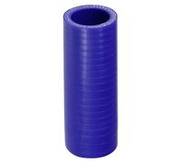 X AUTOHAUX Straight Coupler Silicone Hose 1.10" ID 3.94" Length 0 Degree Universal Car Silicone Hose Coolant Hose 4-Ply 5mm Thickness Air Intake/Turbo/Intercooler Piping Tube Blue 1 Pcs