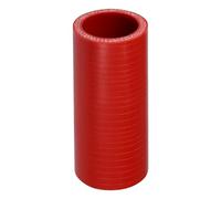 X AUTOHAUX Straight Coupler Silicone Hose 1.38" ID 3.94" Length 0 Degree Universal Car Silicone Hose Coolant Hose 4-Ply 5mm Thickness Air Intake/Turbo/Intercooler Piping Tube Red 1 Pcs