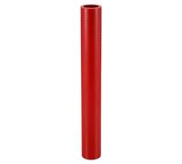 X AUTOHAUX Straight Coupler Silicone Hose 28mm 1.10" ID 11.81" Length 0 Degree Universal Car Silicone Hose Coolant Hose 4-Ply 5mm Thickness Air Intake/Turbo/Intercooler Piping Tube Red 1 Pcs
