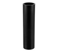 X AUTOHAUX Straight Coupler Silicone Hose 42mm 1.65" ID 7.87" Length 0 Degree Universal Car Silicone Hose Coolant Hose 4-Ply 5mm Thickness Air Intake/Turbo/Intercooler Piping Tube Black 1 Pcs