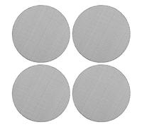 X AUTOHAUX Universal 3.5 Inch Speaker Grills Mesh for Audio Subwoofer 100x6.5mm Grille without Frame Black - Pack of 4