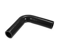 X AUTOHAUX Universal 32mm 1.26" ID 90 Degree Car Coupler Silicone Hose Black