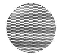 X AUTOHAUX Universal 4.5 Inch Speaker Grills Mesh for Audio Subwoofer 120x6.5mm Grille without Frame Black - Pack of 1