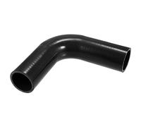 X AUTOHAUX Universal 48mm 1.89" ID 90 Degree Car Coupler Silicone Hose Black