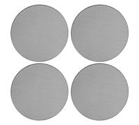 X AUTOHAUX Universal 5.5 Inch Speaker Grills Mesh for Audio Subwoofer 152x6.5mm Grille without Frame Black - Pack of 4