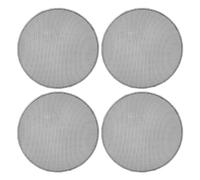 X AUTOHAUX Universal 9 Inch Speaker Grills Mesh for Audio Subwoofer 235x245x12mm Grille without Frame Black - Pack of 4