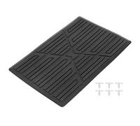 X AUTOHAUX Universal Car Trucks Floor Carpet Mat Plate Foot Rest Pedal Pad
