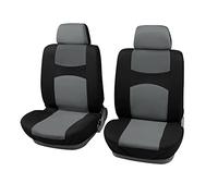 X AUTOHAUX Universal Front Car Truck Seat Cover Kit Protector Pad Black Gray
