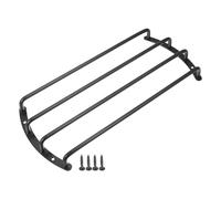X AUTOHAUX Universal Iron Black 12" Speaker Grill Bar Audio Speaker Subwoofer Grill Grille 12 Inch 4 Bar Speaker Grille Bar Woofer Protective Cover - Pack of 1