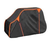 X AUTOHAUX UTV Cover for Honda Pioneer-700Waterproof Side by Side Cover Outdoor Sun Rain Storage Protection 210D-PU Black 292x152x197cm/115x59.8x77.6in