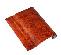 X AUTOHAUX Vinyl Brown Vinyl Wrap Roll Air-Release Adhesive Film Sheets Trailer