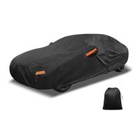 X AUTOHAUX Waterproof Sun Rain Snow Hail Protection for Hyundai Elantra | Left side door zipper, Aluminum film, for Hyundai Elantra Sedan