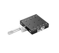 X-axis 90x90mm fine-tuning platform manual linear bearing adjustment slide X90-L X90-C X90-R cross rail(X90-C)