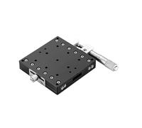 X-axis 90x90mm fine-tuning platform manual linear bearing adjustment slide X90-L X90-C X90-R cross rail(X90-R)