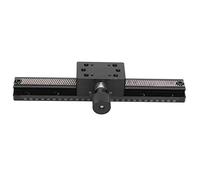 X Axis Linear Stage Dovetail Groove Manual Sliding Table Fine Tune Platform Long Stroke HC25 A150 for Optical Equipment Measuring Instruments Aluminum Alloy 150mm