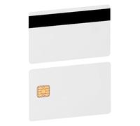 X-belmox for SLE4442 Chip Cards Smart Card with HiCo 2 Track Mag Stripe High Security Magnetic PVC 5/16inch (8.4mm) - 10 Pack