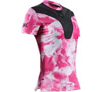 X-BIONIC Corefusion Run Shirt Ss W - Women - Black / Pink - size XS- model 2025 XS