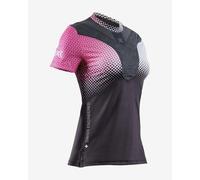 X-Bionic CoreFusion Run T-shirt short sleeve black white fuchsia Women - M