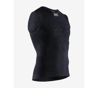 X-BIONIC Men Energizer 4.0 Light Singlet T-shirt - Opal Black/Arctic White, Medium