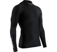 X-BIONIC Energy Accumulator 4.0 Shirt Turtle Neck Long Sleeves Men Baselayer Functional Sport T-Shirt - Black/Black, X-Large