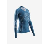 X-Bionic Energy Accumulator Light Half Zip Long Sleeve T-Shirt Blue Women - M