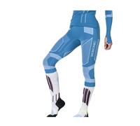 X-BIONIC ENERGY ACCUMULATOR LIGHT PANTS 3/4 (MINERAL BLUE/ARCTIC WHITE) Women's technical ski race socks