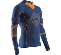 X-BIONIC Energy Accumulator Light Shirt Ls 1/2 Zip M - Men - Blue / Orange - size M- model 2025 M