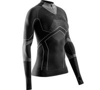 X-BIONIC Energy Accumulator Light Shirt Ls 1/2 Zip Wmn - Women - Black / Grey - size S- model 2025 S