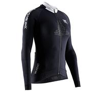X-BIONIC Invent 4.0 cycling zip shirt short sleeves women Biking Mountain Bike Shirt Mtb Top Zipper Pockets - Black, XS