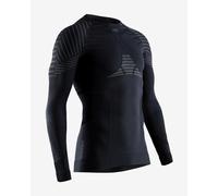 X-Bionic - Technical base layer - Invent 4.0 Round Neck LS M Black/Charcoal for Men - Size S Black S