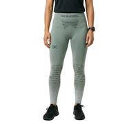 Women's X-Bionic Invent FX green grey leggings - XS