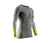 X-BIONIC INVENT FX SHIRT (RHINO GREY/LIGHT GREY/CANARY) Men's technical T-shirt