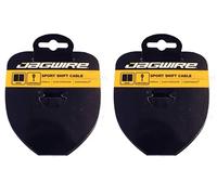 X-Bionic Jagwire Shift/Gear Cable - Sport Slick Stainless - 1.1 x 2300 mm - Campagnolo (Pack of 2)