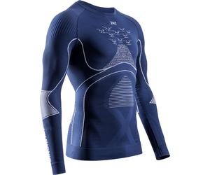 X-Bionic - Long sleeve technical t-shirt - Energy Accumulator 4.0 Shirt LG SL M Marine/Optical for Men - Size L - Navy Navy L