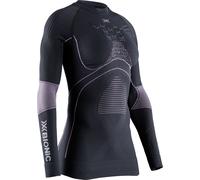 X-Bionic - Long-sleeve technical t-shirt - Energy Accumulator 4.0 Shirt LG SL W Charcoal/Magnolia for Women - Size M - Grey Grey M