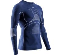 X-Bionic - Long sleeve technical t-shirt - Energy Accumulator 4.0 Shirt LS M Marine/Optical White for Men - Size L - Navy Navy L