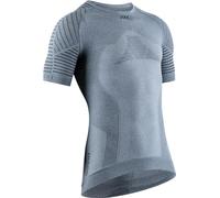 X-BIONIC Men Invent 4.0 Light Round Neck Short Sleeve Compression Base Layer T-Shirt - Grey L