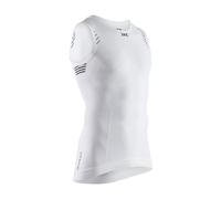 X-BIONIC Men Invent 4.0 Light Singlet T-shirt - Arctic White/Opal Black, Small