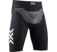 X-BIONIC Men Twyce 4.0 Run Shorts - Opal Black/Arctic White, X-Large