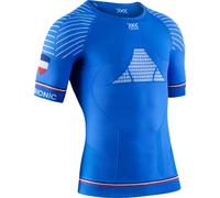X-Bionic Men's Invent 4.0 Patriot Running Shirt Short Sleeves Men Shirt