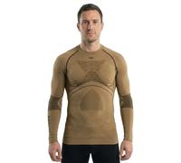 X-Bionic - Warm and technical base layer - Radiactor 4.0 Round Neck LS M Gold/Black for Men - Size XL Gold XL