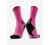 X-Bionic Run Discover Crew Socks Pink Fuchsia - 42-44