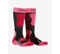 X-Bionic Ski 4.0 Socks Black Red Kids - XS