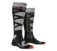 X-Bionic Sky Control 4.0 Men's Trekking Socks, Grey/Orange/Black